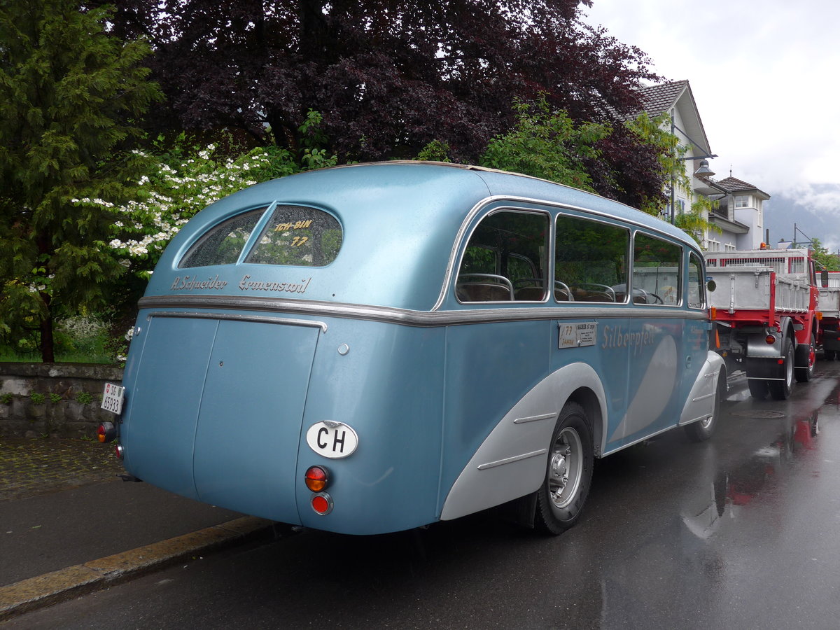 (170'619) - Schneider, Ermenswil - SG 65'933 - Saurer/Lauber am 14. Mai 2016 in Sarnen, OiO