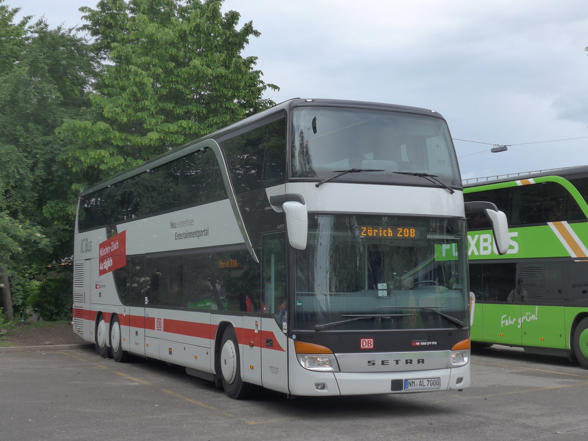 (170'970) - Aus Deutschland: Arzt, Neumarkt - NM-AL 7000 - Setra am 16. Mai 2016 in Zrich, Sihlquai