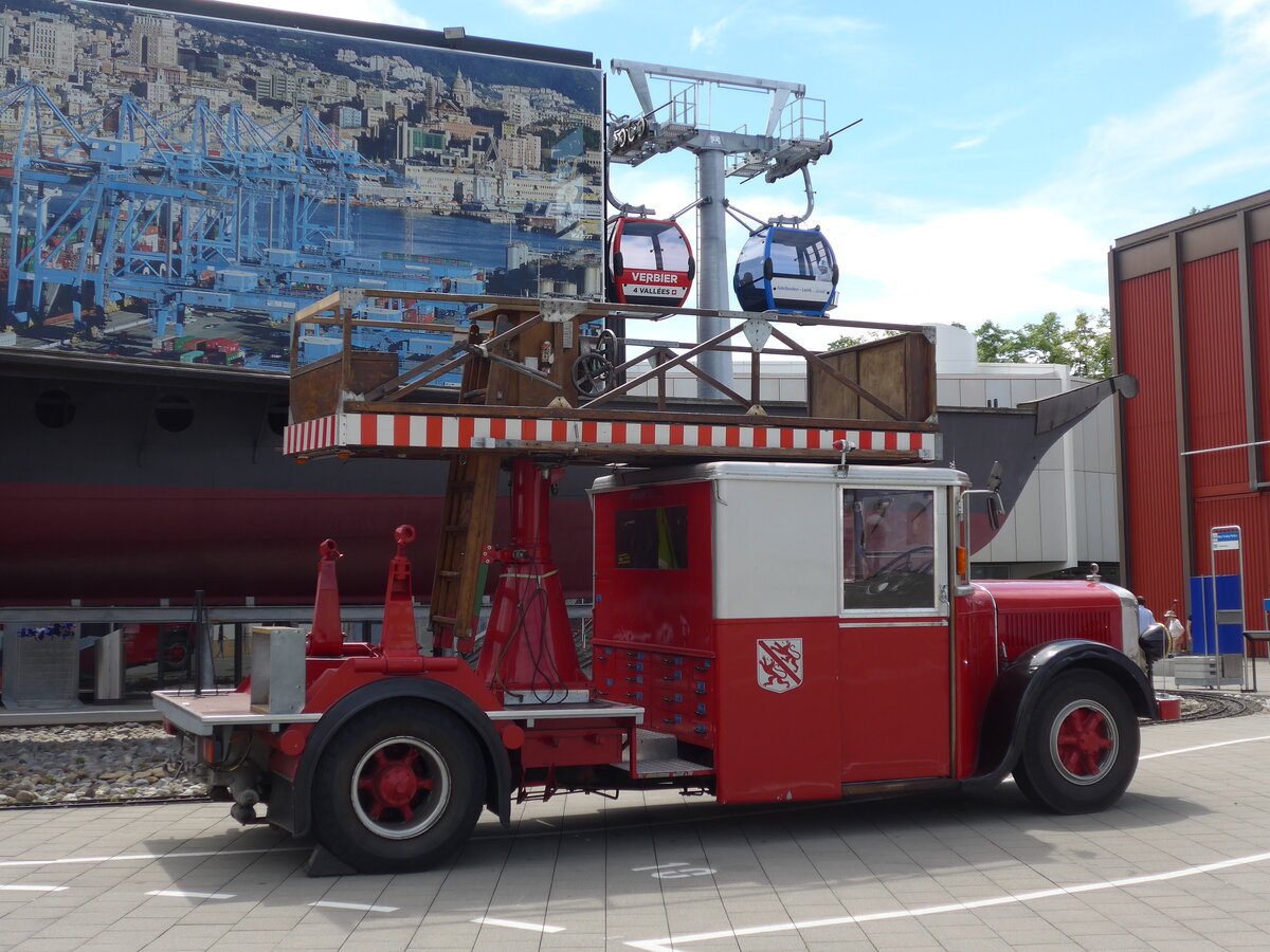 (171'332) - WV Winterthur - Saurer/Saurer (ex Bus Nr. 2) am 22. Mai 2016 in Luzern, Verkehrshaus