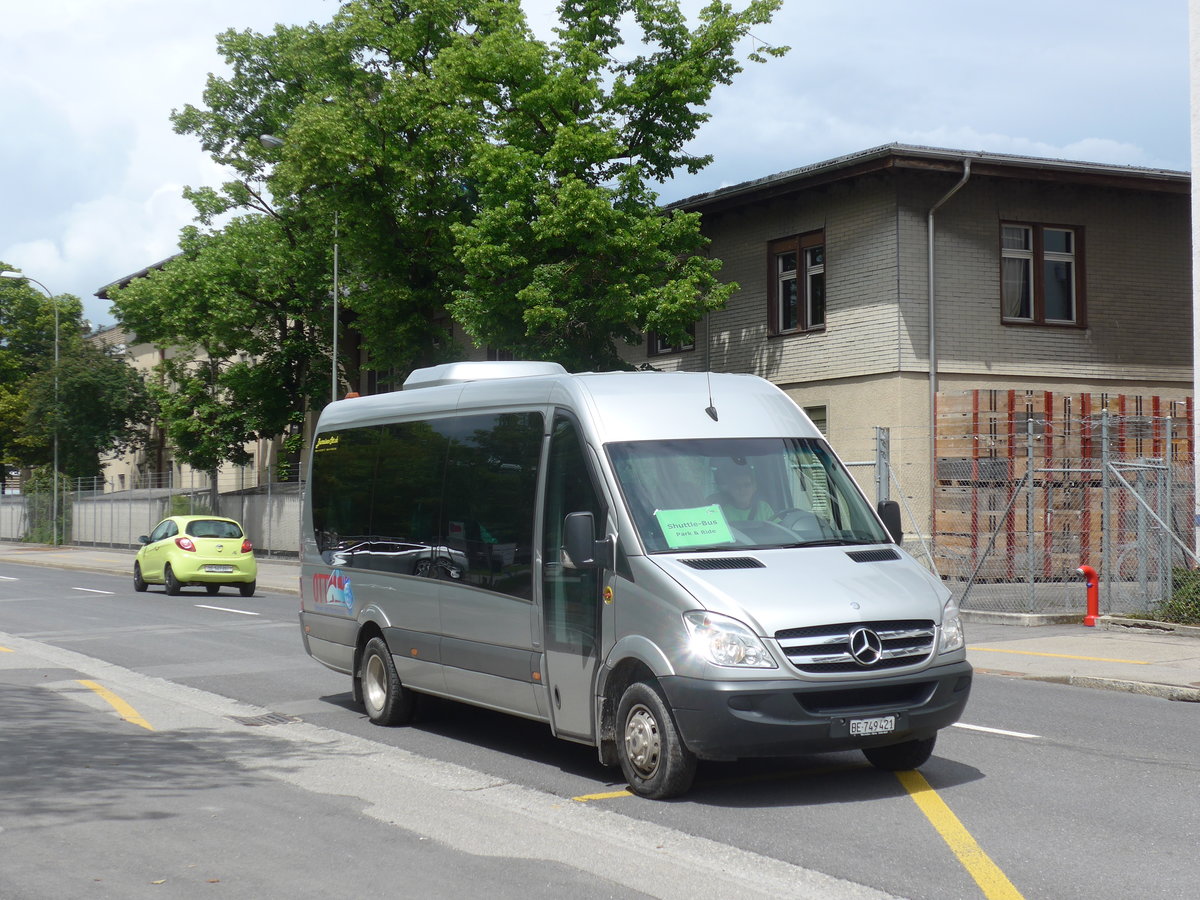 (171'643) - Ott, Steffisburg - BE 749'421 - Mercedes am 5. Juni 2016 in Thun, S+W