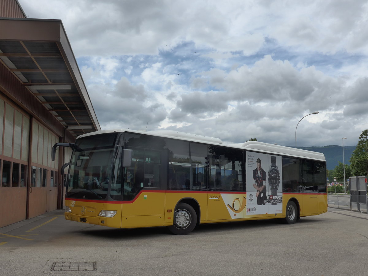 (172'181) - CarPostal Ouest - (VD 510'261) - Mercedes am 25. Juni 2016 in Yverdon, Garage