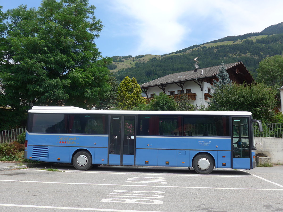 (173'318) - Fliri, Taufers - EN-635 YH - Setra (ex Terretaz, CH-Zernez; ex PostAuto Graubnden/CH; ex P 26'017) am 24. Juli 2016 beim Bahnhof Mals