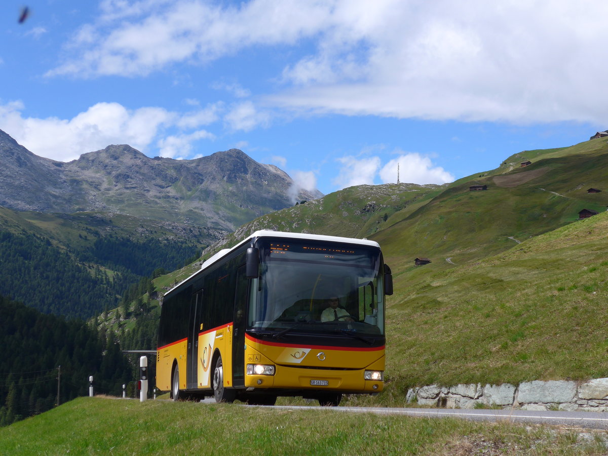 (174'224) - Mark, Andeer - GR 163'715 - Irisbus am 21. August 2016 bei Cresta