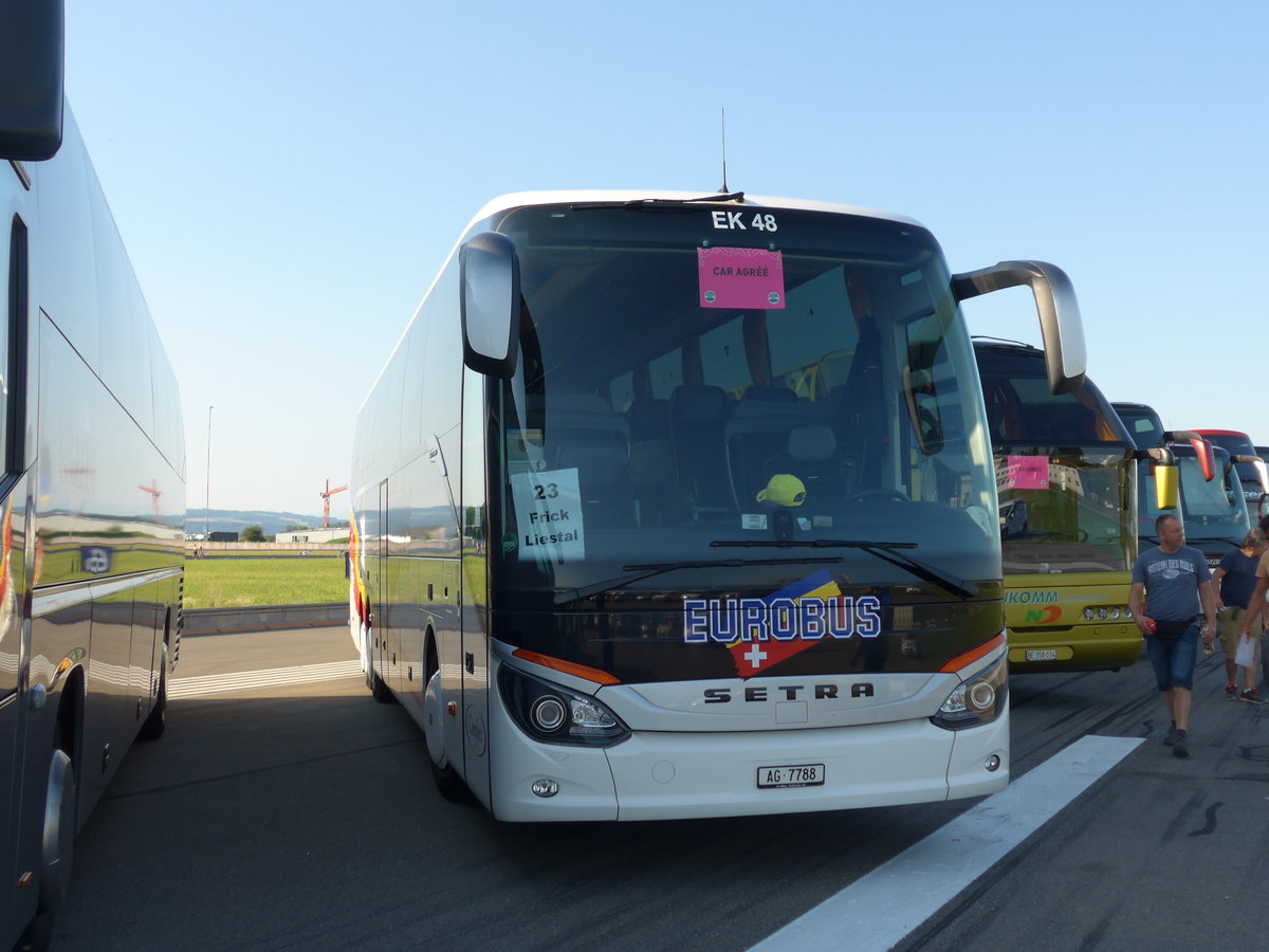 (174'353) - Knecht, Windisch - Nr. 48/AG 7788 - Setra am 28. August 2016 in Estavayer-le-Lac, ESAF