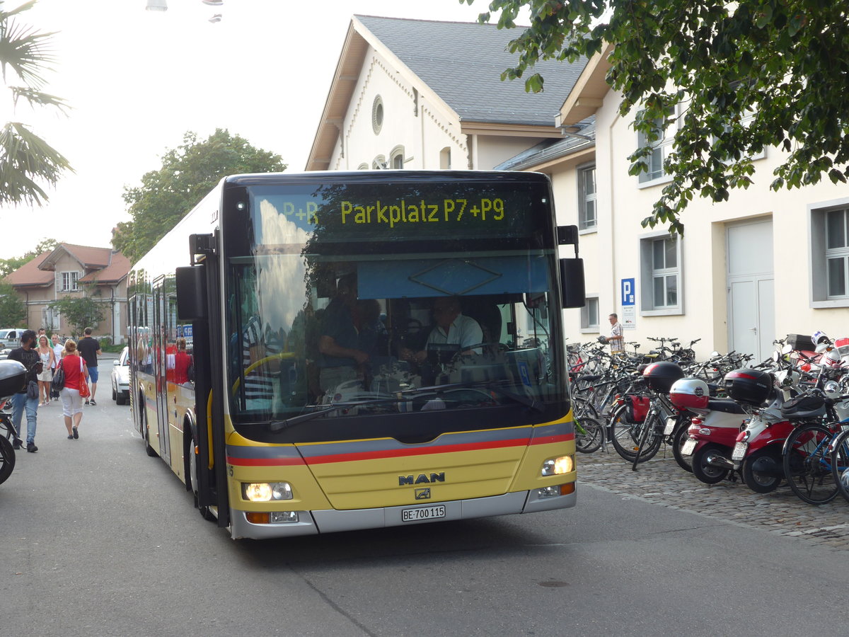 (174'428) - STI Thun - Nr. 115/BE 700'115 - MAN am 1. September 2016 in Thun, OHA