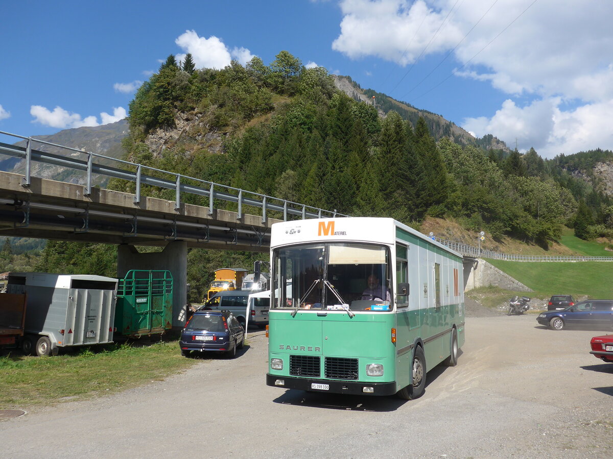 (174'803) - Juillerat, Fully - Saurer/FHS (ex Migros) am 10. September 2016 in Campo, Saurertreffen