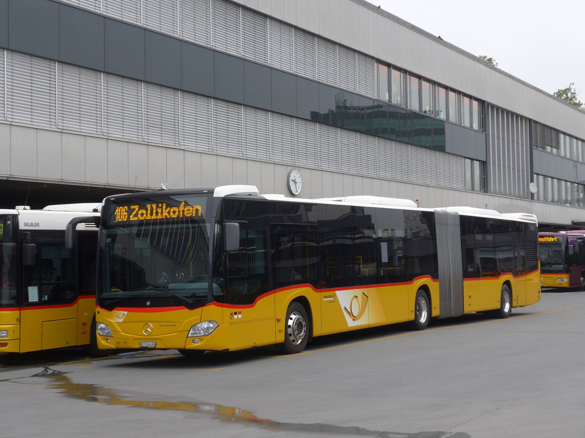 175'439) - PostAuto Bern - Nr. 634/BE 734'634 - Mercedes am 7. Oktober 2016 in Bern, Postautostation