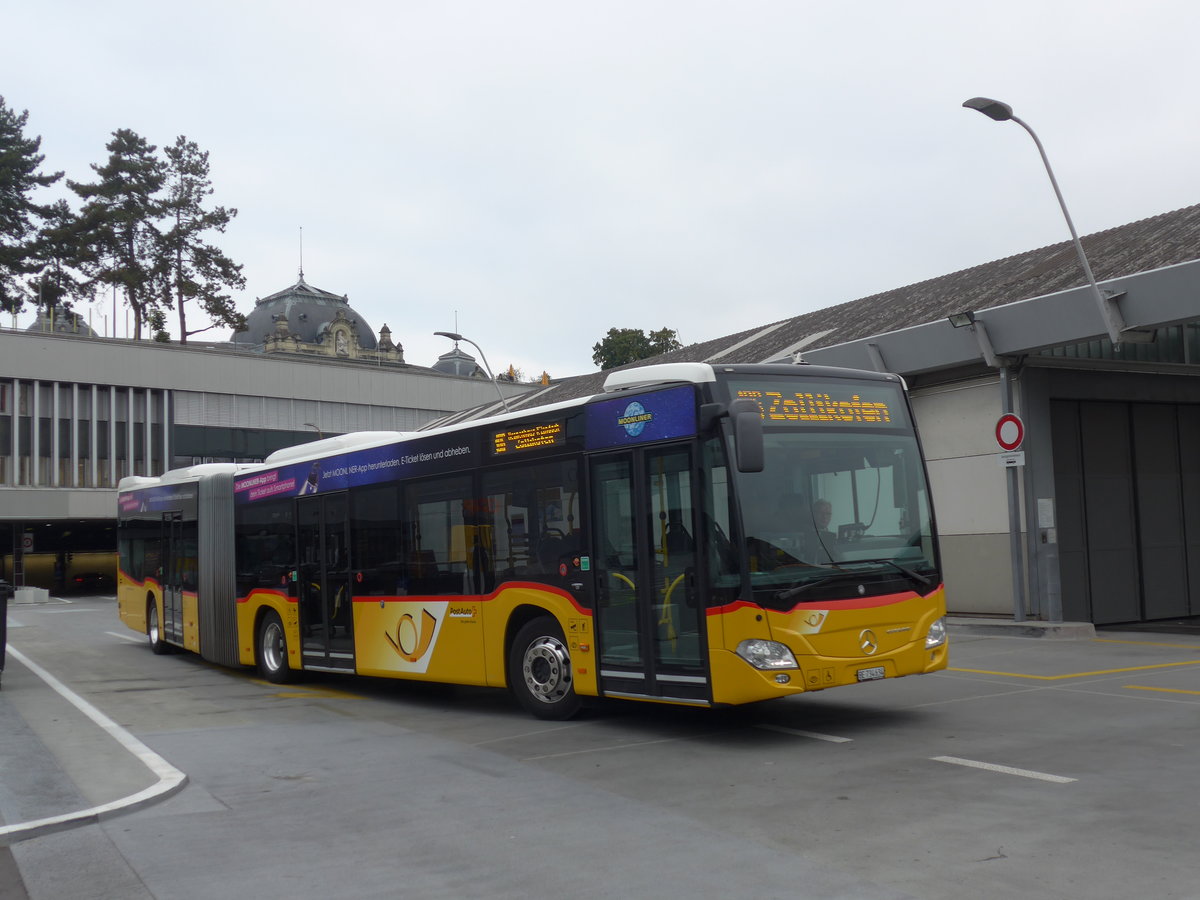 (175'440) - PostAuto Bern - Nr. 634/BE 734'634 - Mercedes am 7. Oktober 2016 in Bern, Postautostation