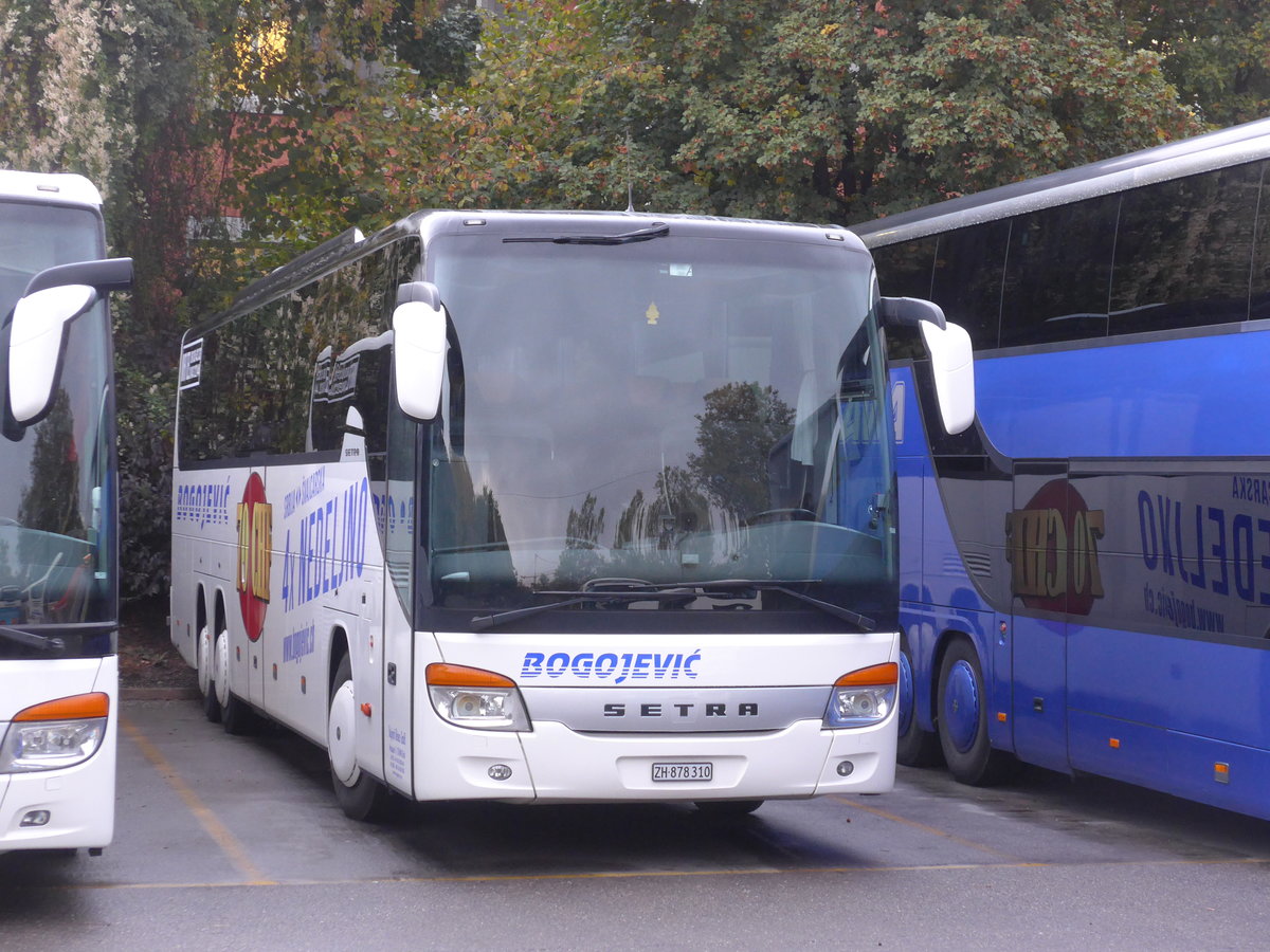 (175'717) - Bogojevic, Zrich - ZH 878'310 - Setra am 18. Oktober 2016 in Zrich, Sihlquai