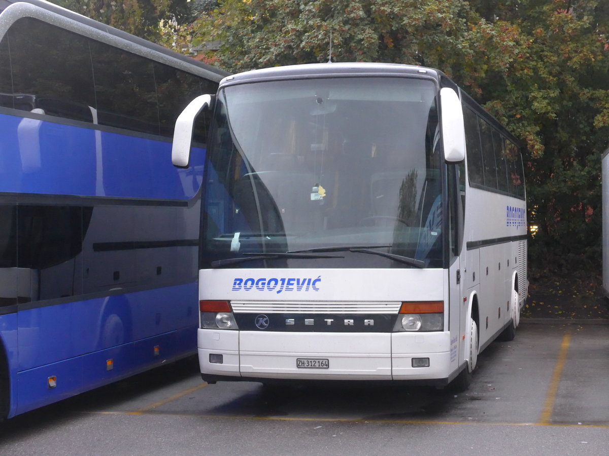 (175'720) - Bogojevic, Zrich - ZH 312'164 - Setra am 18. Oktober 2016 in Zrich, Sihlquai