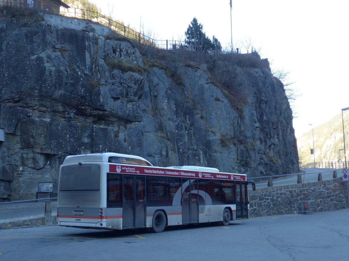 (177'116) - AAGU Altdorf - Nr. 1/UR 9441 - Hess am 10. Dezember 2016 beim Bahnhof Gschenen