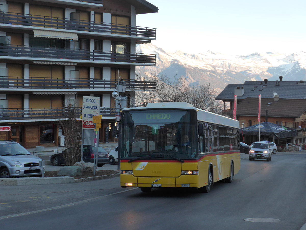 (177'245) - Lathion, Sion - Nr. 13/VS 19'078 - Volvo/Hess (ex Voegtlin-Meyer, Brugg Nr. 90) am 18. Dezember 2016 in Haute-Nendaz, Tlcabine