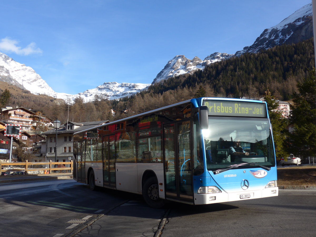 (177'388) - LLB Susten - Nr. 13/VS 38'013 - Mercedes am 26. Dezember 2016 in Leukerbad, Kantonsstrasse