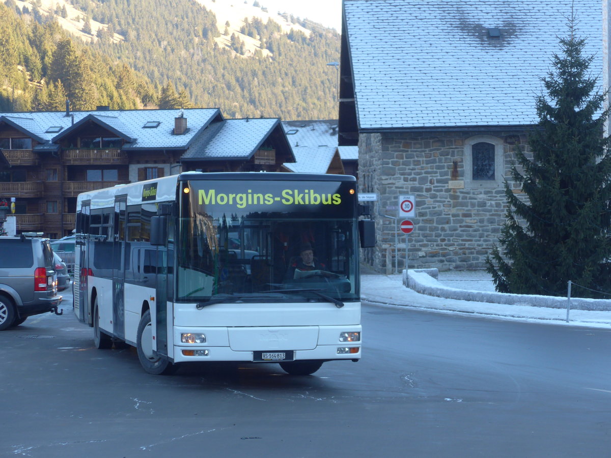 (177'524) - Tlmorgins, Morgins - VS 164'813 - MAN am 1. Januar 2017 in Morgins, Post