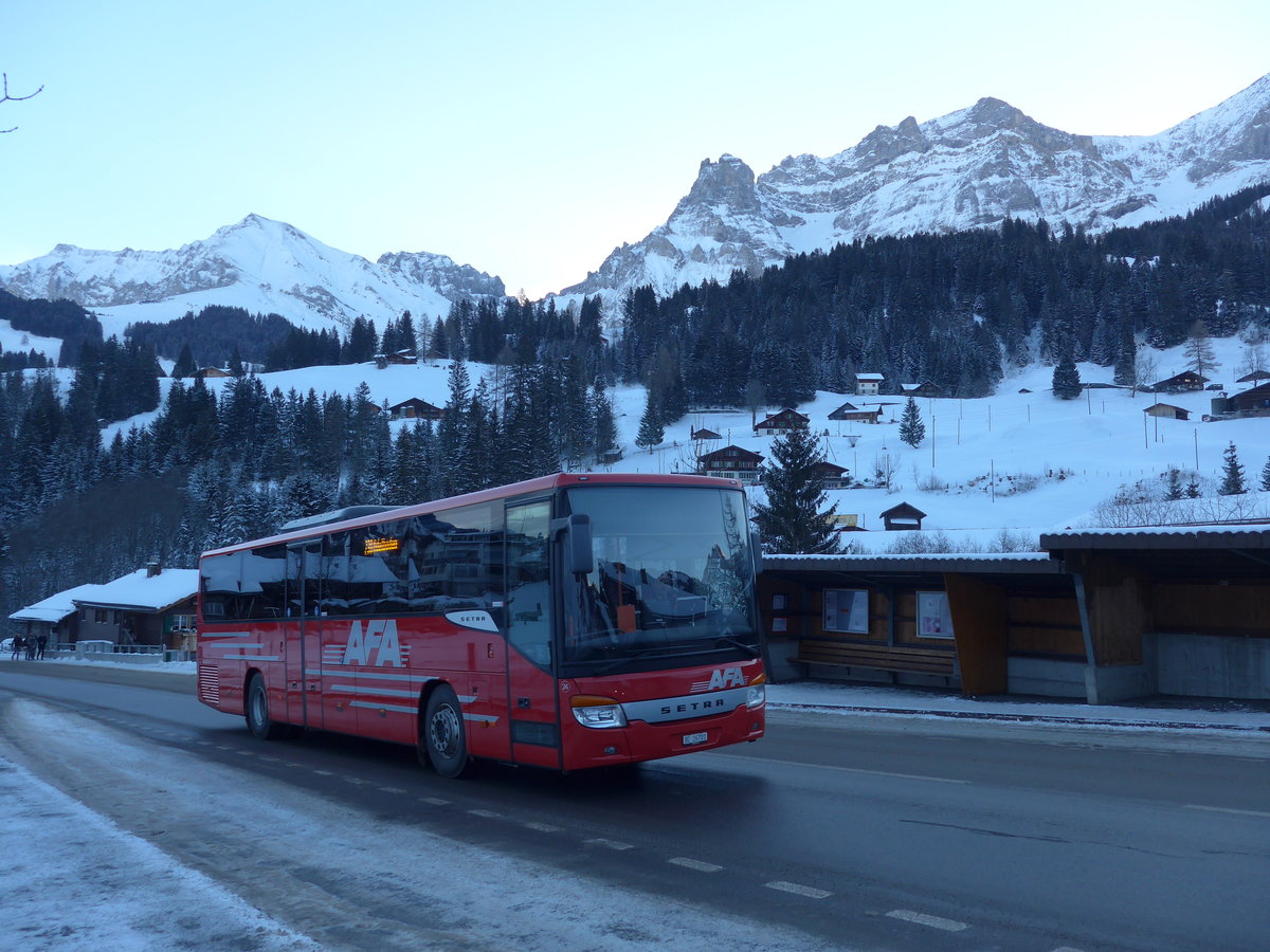 (177'641) - AFA Adelboden - Nr. 24/BE 26'701 - Setra am 7. Januar 2017 in Adelboden, Oey