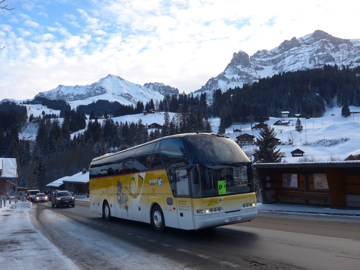 (177'700) - Wyss, Boningen - Nr. 32/SO 134'207 - Neoplan am 7. Januar 2017 in Adelboden, Oey