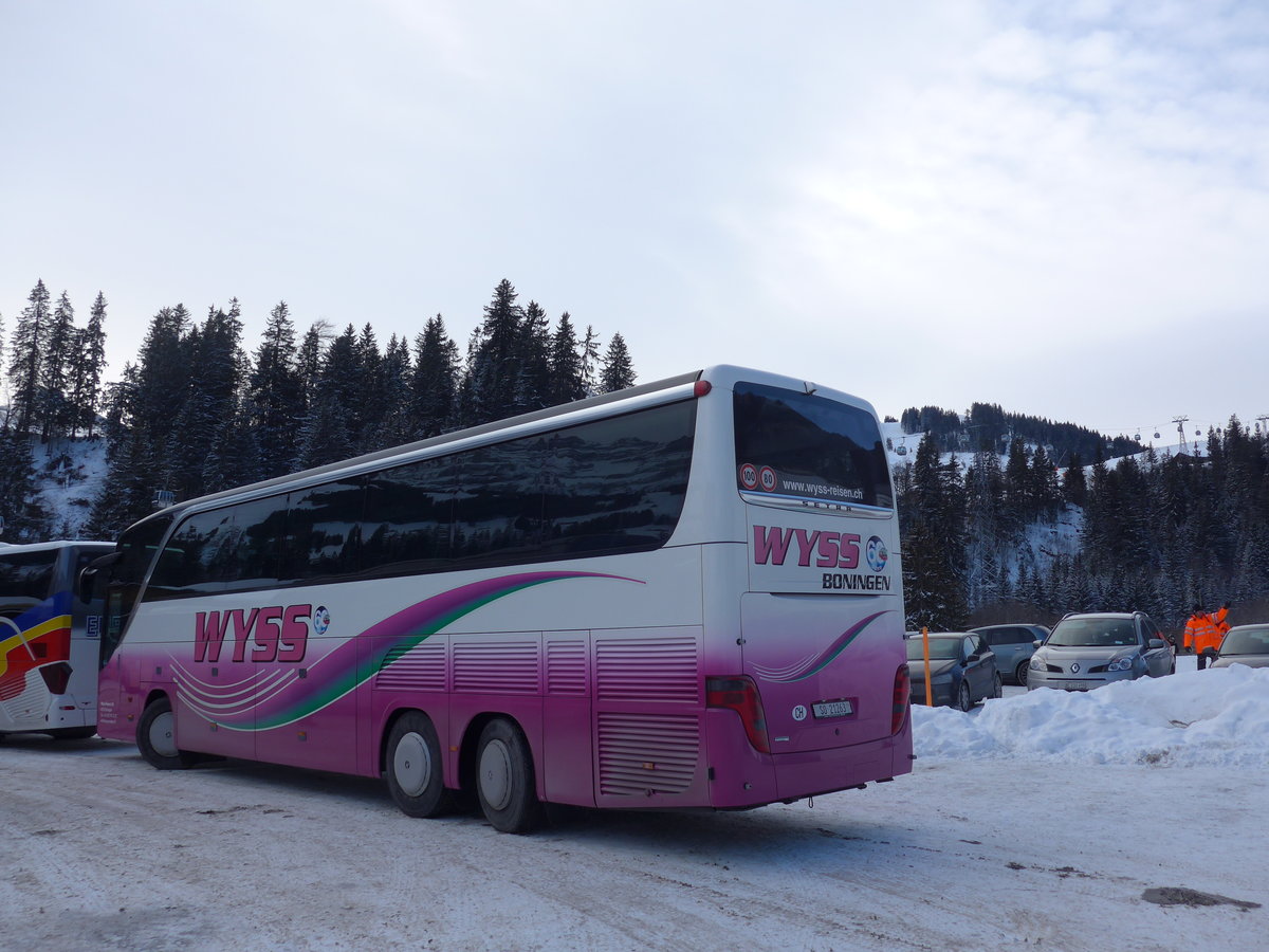 (177'793) - Wyss, Boningen - Nr. 50/SO 21'263 - Setra am 7. Januar 2017 in Adelboden, Mineralquelle