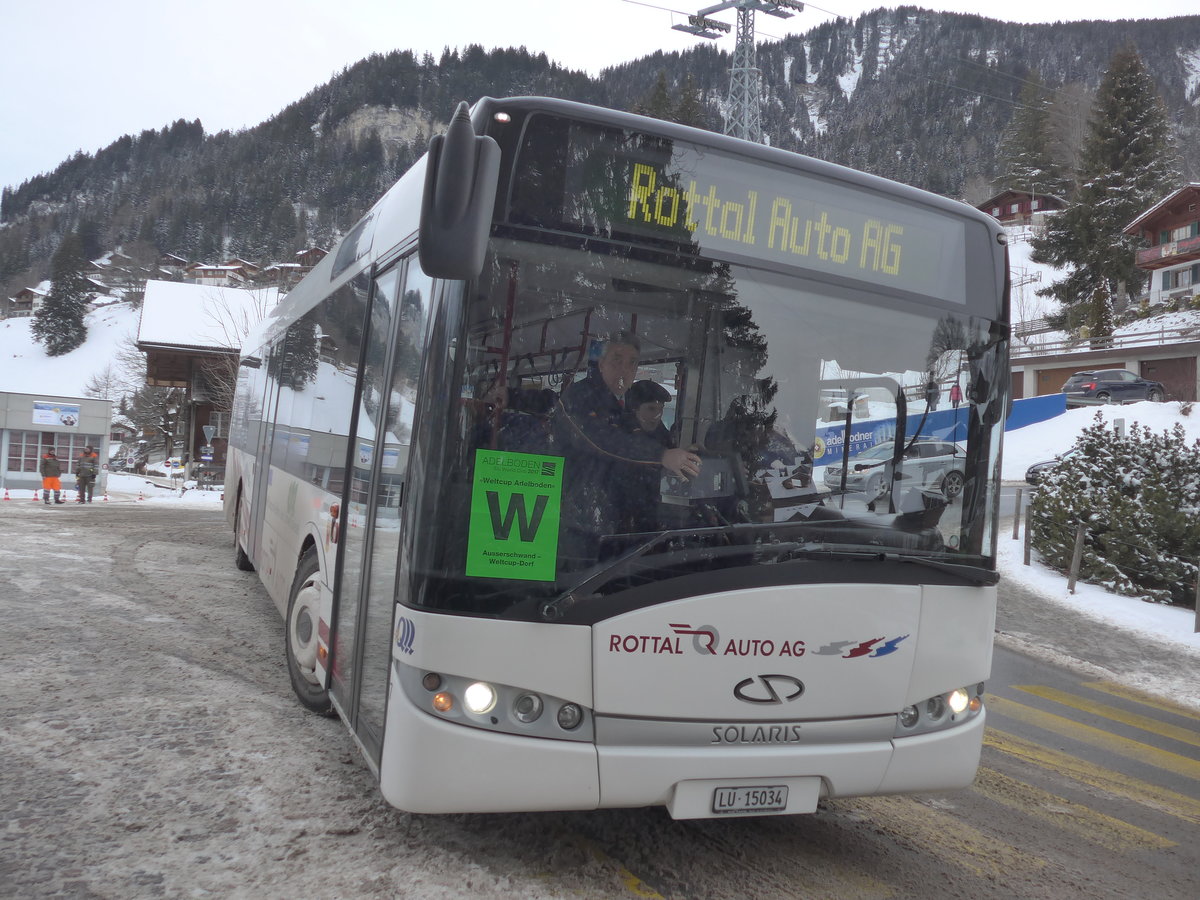 (177'879) - ARAG Ruswil - Nr. 7/LU 15'034 - Solaris am 7. Januar 2017 in Adelboden, Mineralquelle