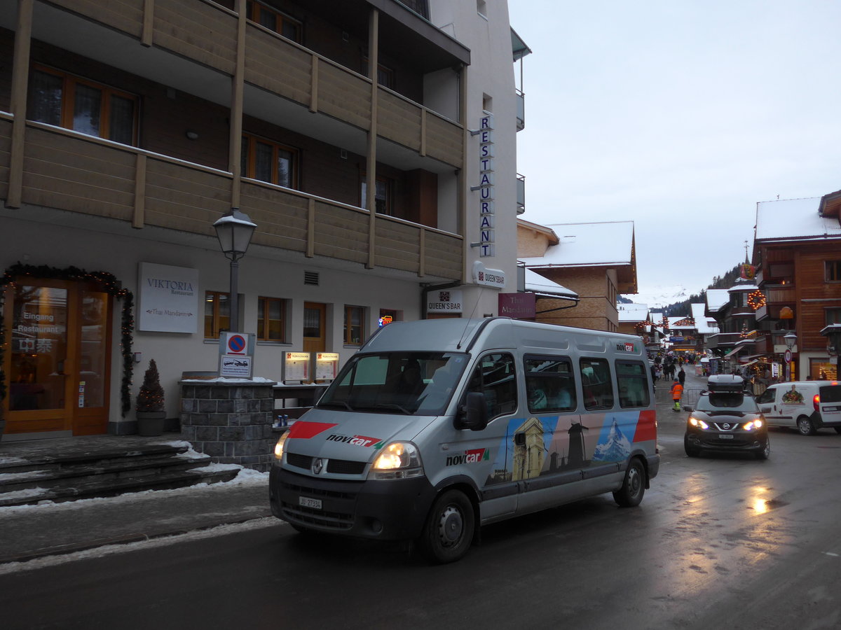 (177'918) - CJ Tramelan - Nr. 302/JU 27'334 - Renault am 7. Januar 2017 beim Autobahnhof Adelboden