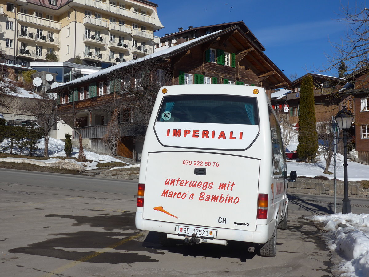 (178'225) - Imperiali, Oberwil b.B. - Nr. 12/BE 17'521 - Ford am 29. Januar 2017 in Adelboden, Landstrasse