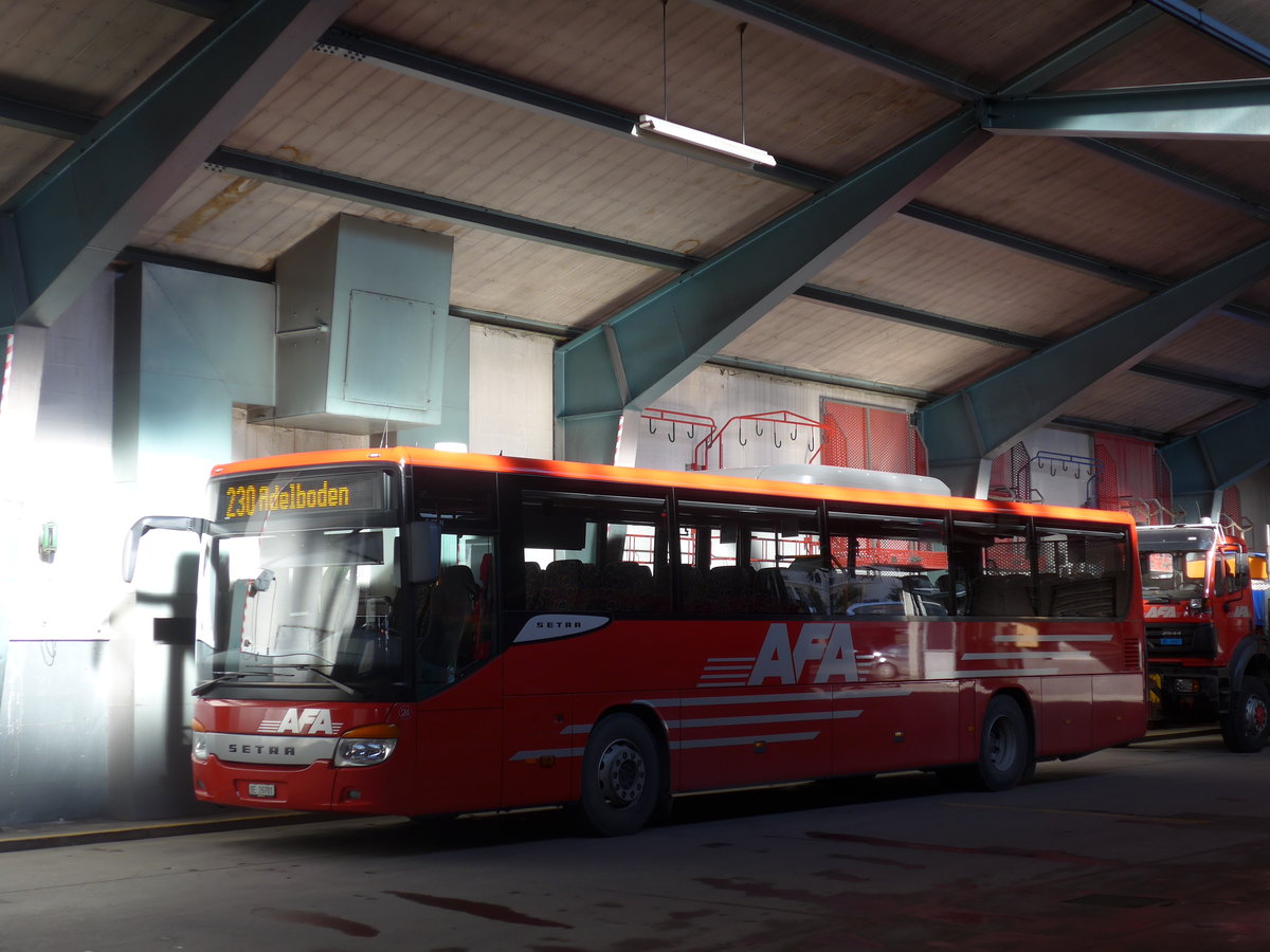 (178'230) - AFA Adelboden - Nr. 24/BE 26'701 - Setra am 29. Januar 2017 im Autobahnhof Adelboden