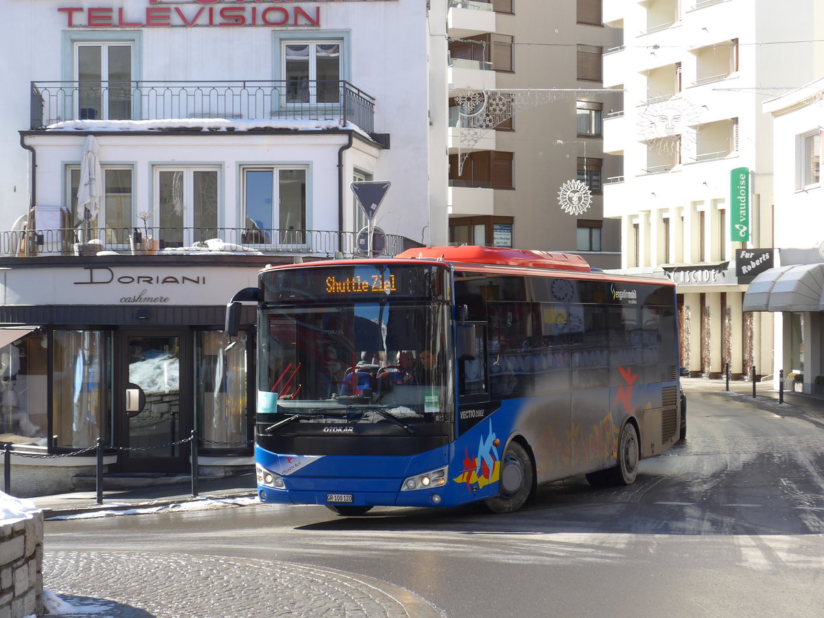 (178'600) - SBC Chur - Nr. 120/GR 100'120 - Otokar am 18. Februar 2017 in St. Moritz, Hotel Schweizerhof