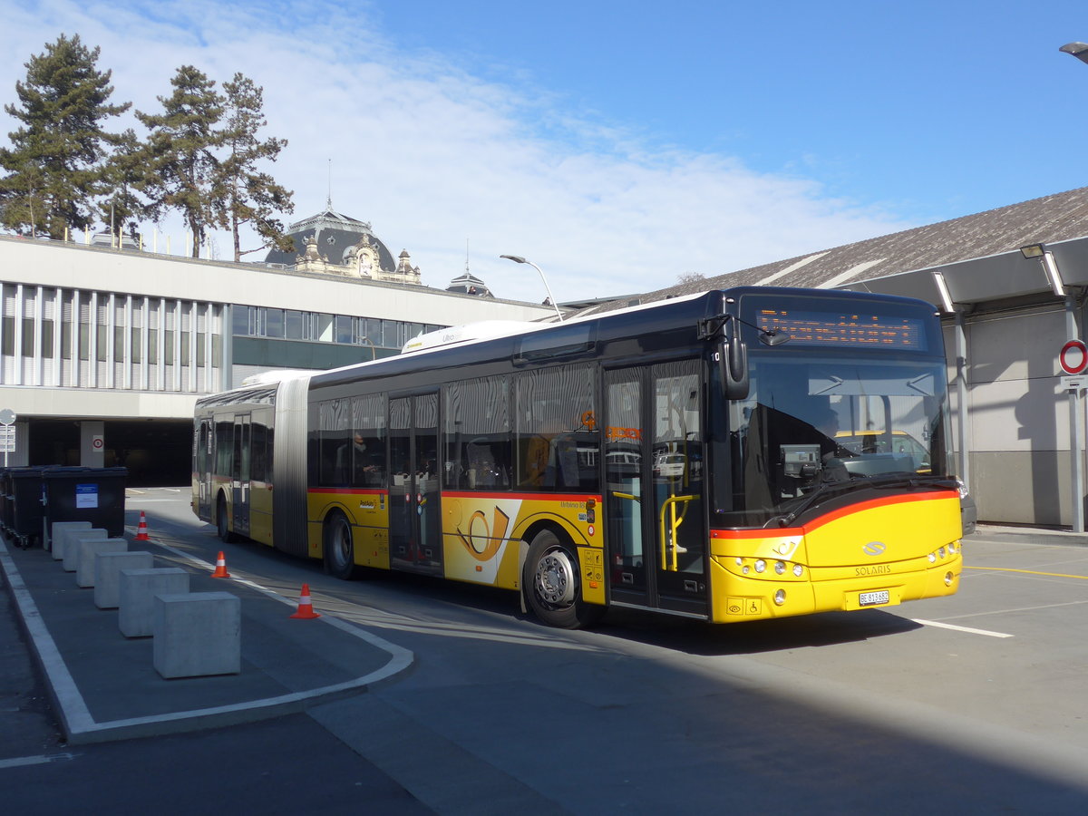 (178'715) - PostAuto Bern - Nr. 682/BE 813'682 - Solaris am 20. Februar 2017 in Bern, Postautostation