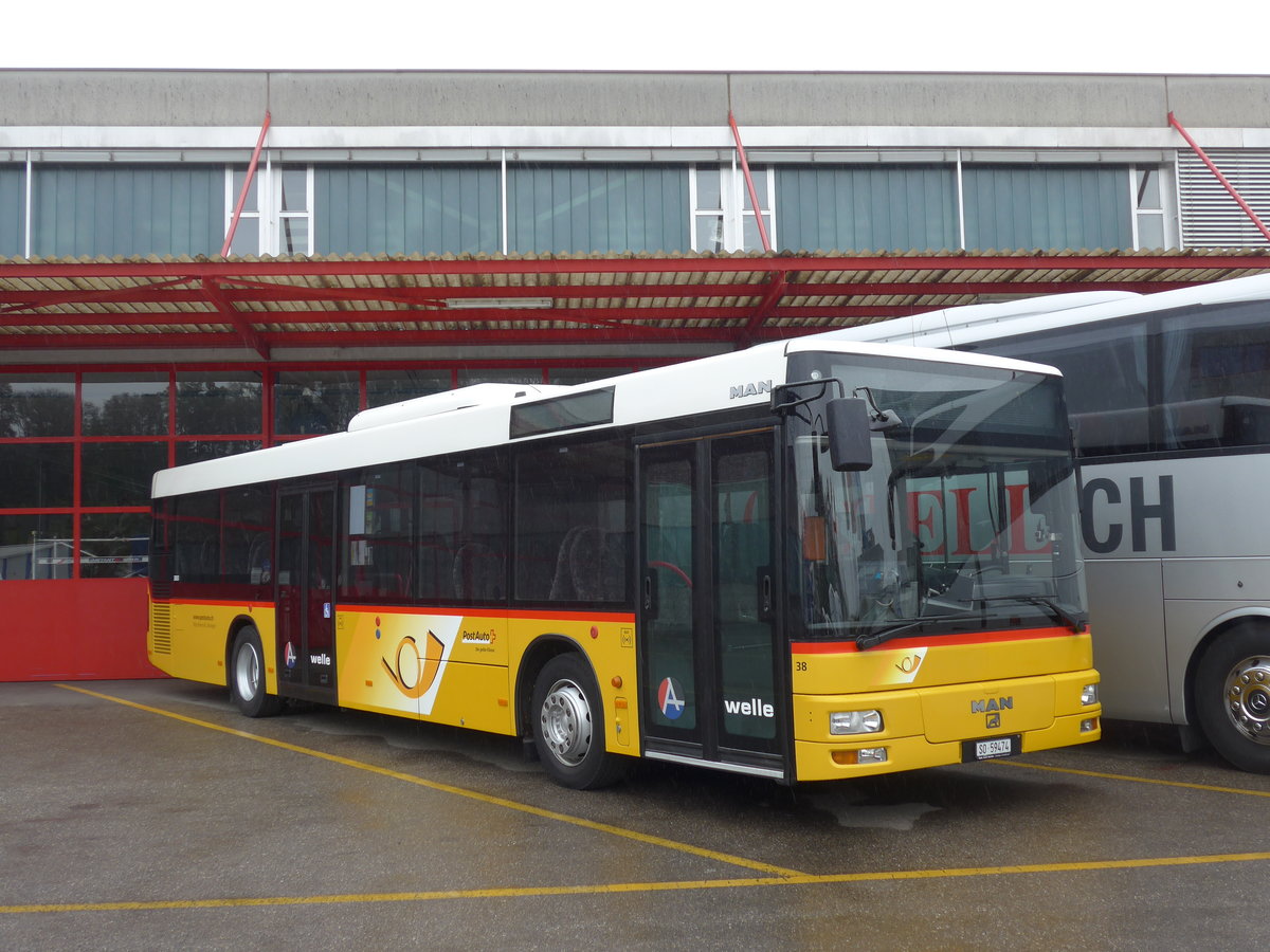 (179'6454) - Wyss, Boningen - Nr. 38/SO 59'474 - MAN am 16. April 2017 in Kloten, EvoBus