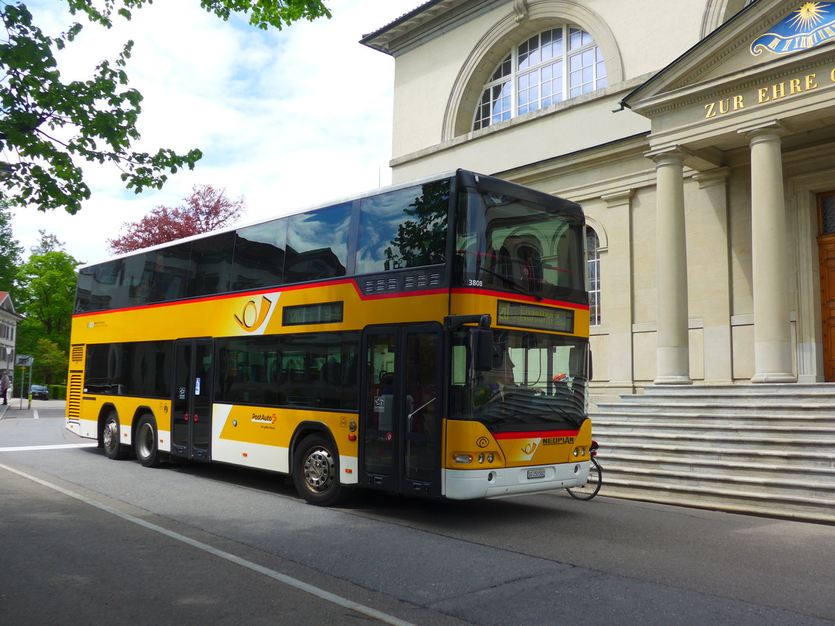 (180'233) - Casutt, Gossau - SG 250'502 - Neoplan am 21. Mai 2017 in Heiden, Post