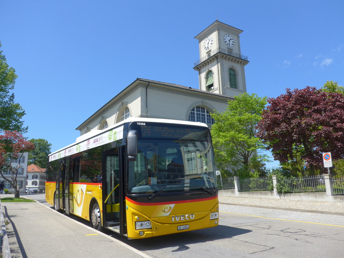 (180'356) - PostAuto Ostschweiz - AR 14'852 - Iveco am 22. Mai 2017 in Heiden, Post