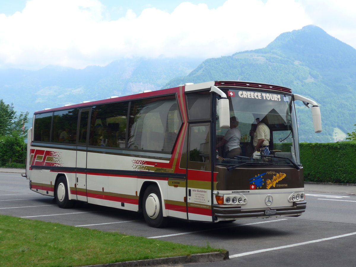 (180'716) - Traversa, Mels - SG 223'031 - Drgmller/Mercedes am 24. Mai 2017 in Beckenried, Seestrasse