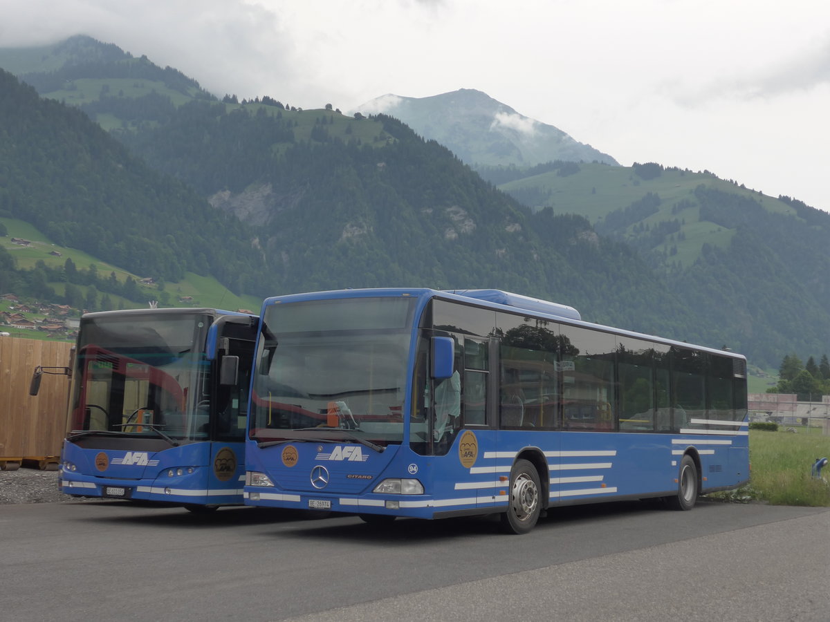 (181'097) - AFA Adelboden - Nr. 94/BE 26'974 - Mercedes am 14. Juni 2017 in Frutigen, Garage