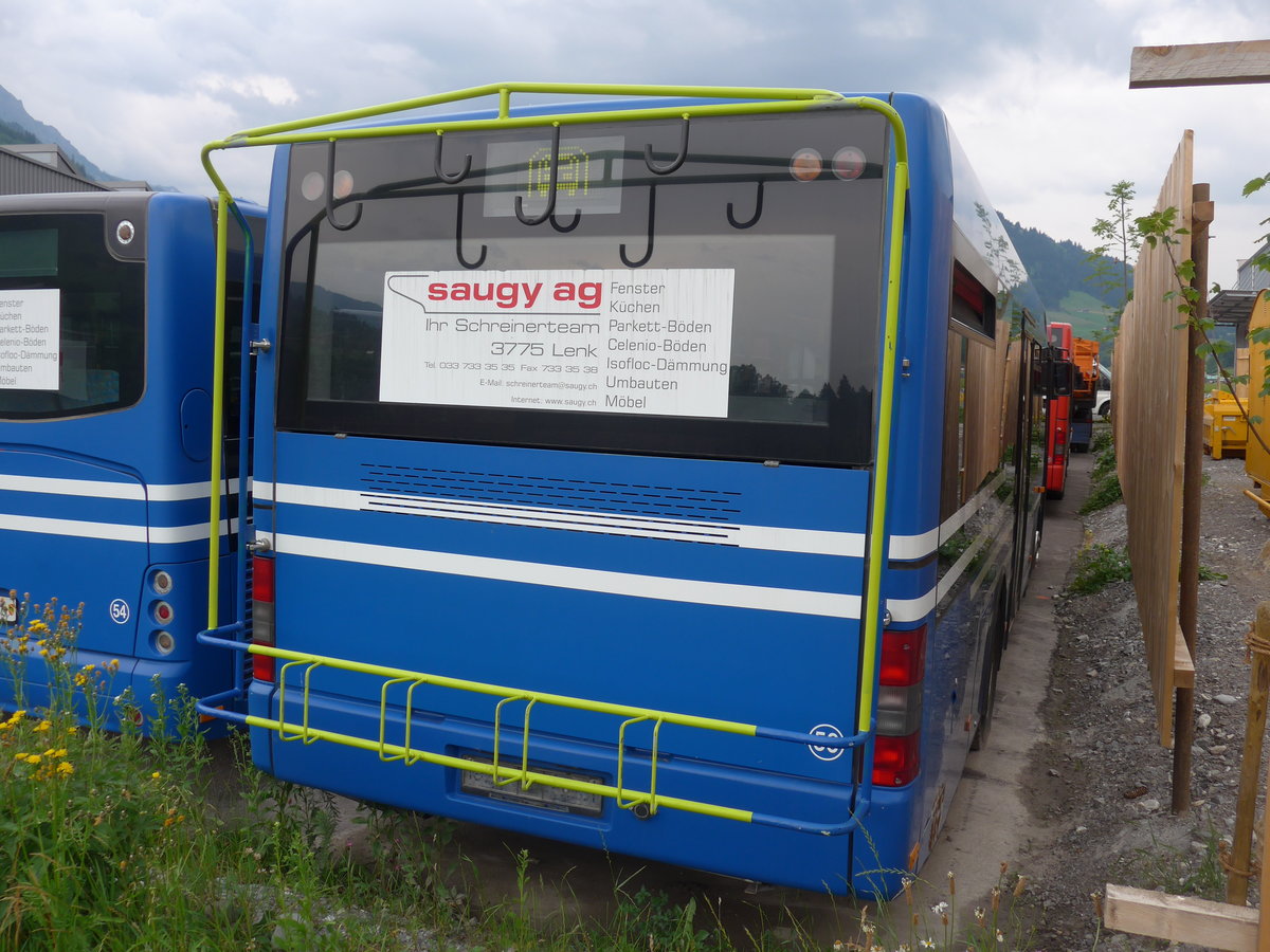 (181'107) - AFA Adelboden - Nr. 56 - MAN/Gppel am 14. Juni 2017 in Frutigen, Garage