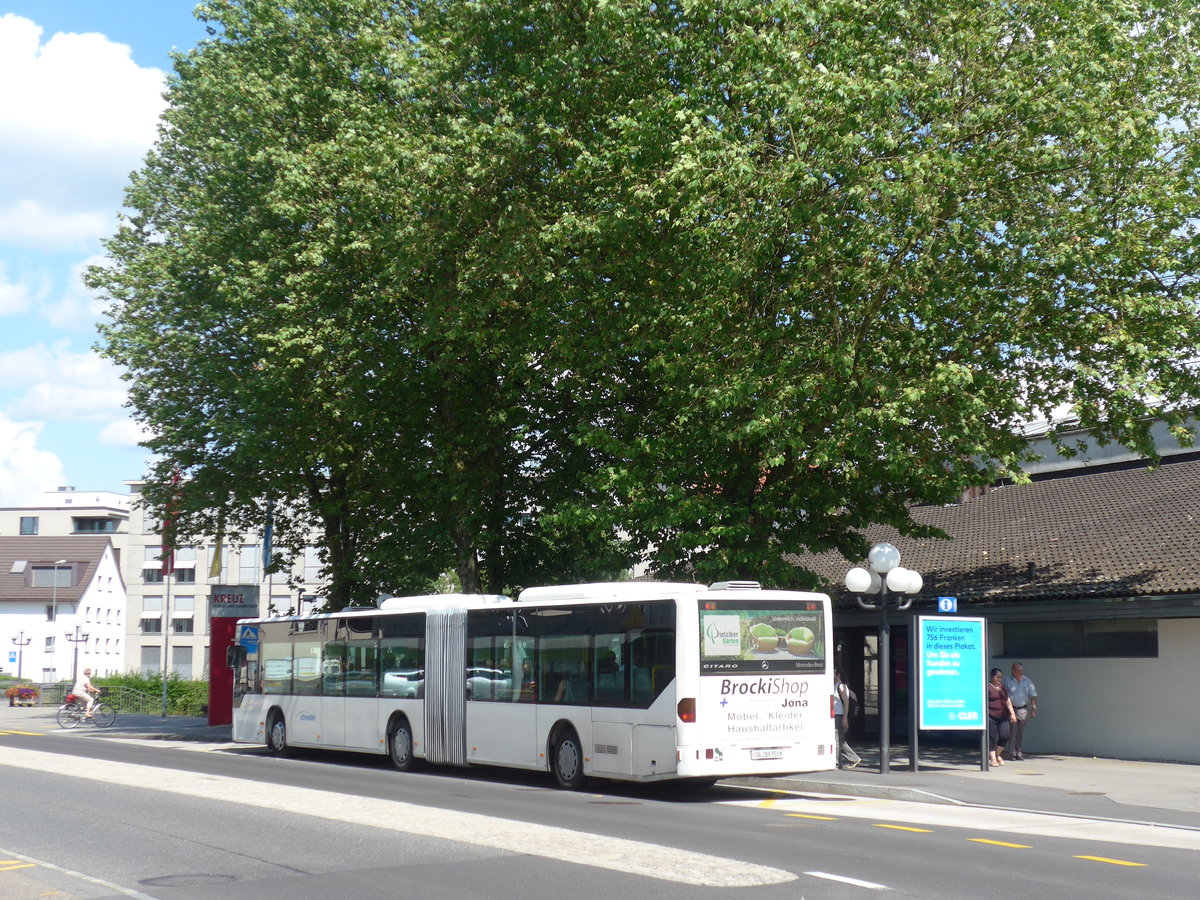 (181'130) - Schneider, Ermenswil - Nr. 7/SG 289'751 - Mercedes am 15. Juni 2017 in Jona, Kreuz