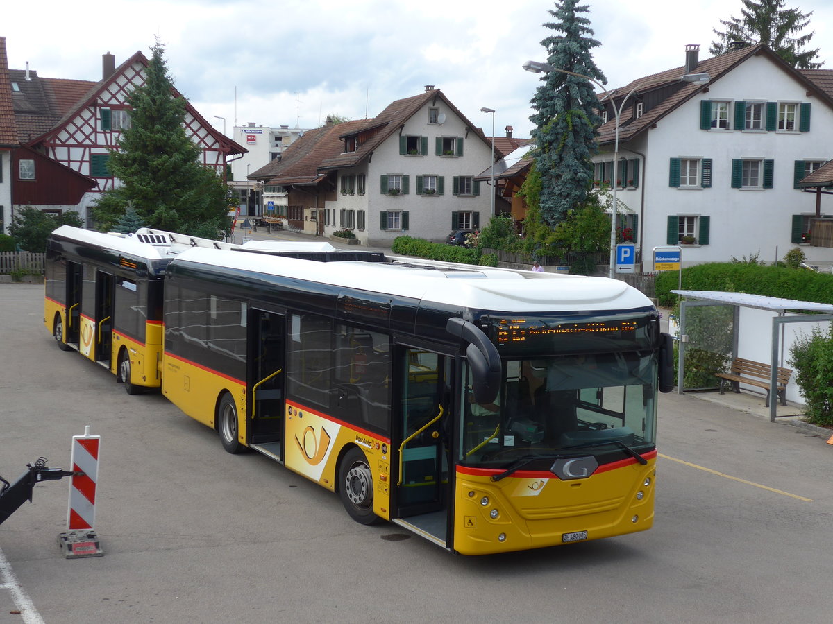 (181'997) - Moser, Flaach - Nr. 289/ZH 480'005 - Gppel am 10. Juli 2017 in Altikon, Brckenwaage