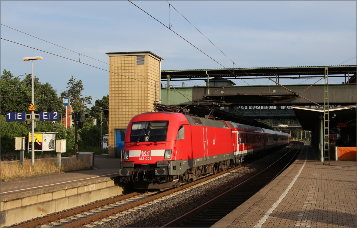 182 003 mit IRE von Berlin am 06.07.19 in Hamburg Harburg