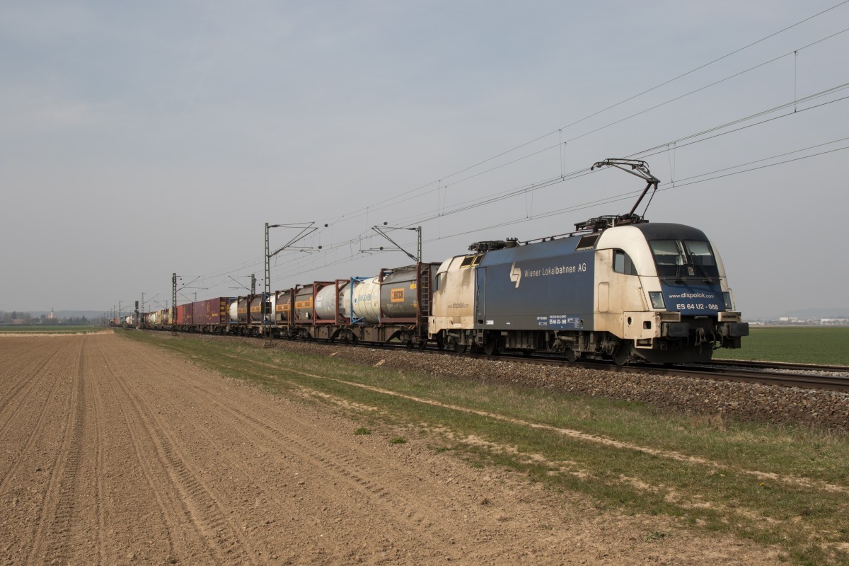 182 568-6 am 9. April 2015 bei Mintraching.