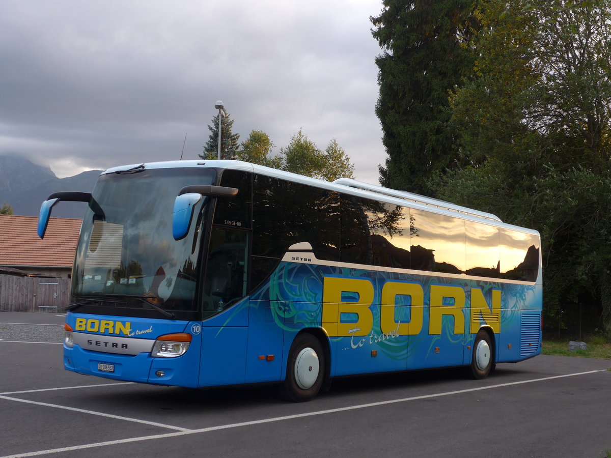 (182'088) - Born, Olten - Nr. 10/SO 106'552 - Setra am 15. Juli 2017 in Thun, Scherzligen/Schadau