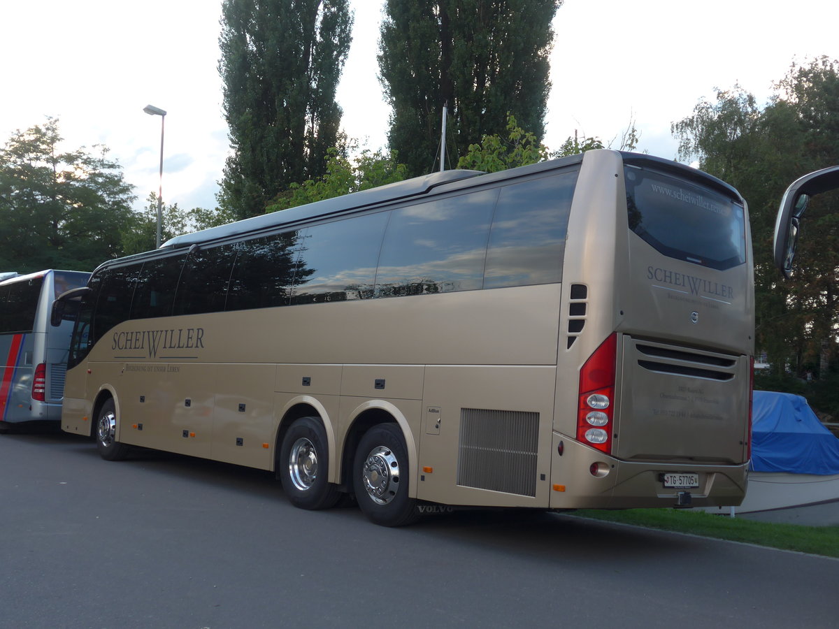 (182'810) - Scheiwiller, Frauenfeld - TG 57'705 - Volvo am 5. August 2017 in Thun, Strandbad