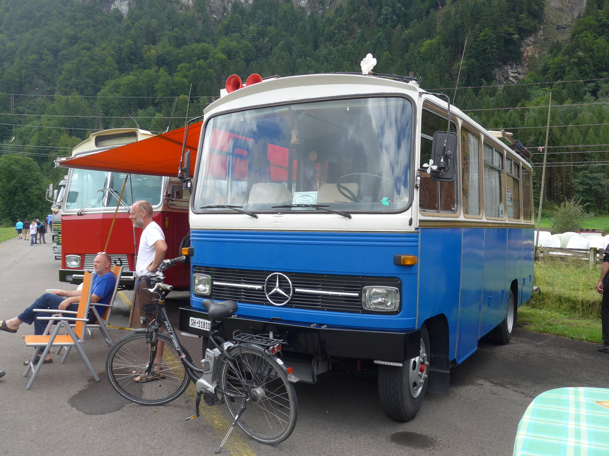 (183'584) - Niederer P., Langwiesen - SH 31'810 - Mercedes/R&J (ex Stoll, Wilchingen) am 19. August 2017 in Unterbach, Rollfeld