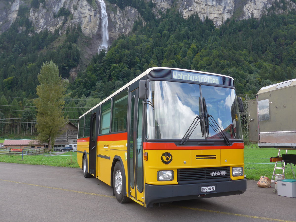 (183'621) - Bchi, Bussnang - TG 500'096 - NAW/Hess (ex Kng, Beinwil; ex Voegtlin-Meyer, Brugg Nr. 79) am 19. August 2017 in Unterbach, Rollfeld