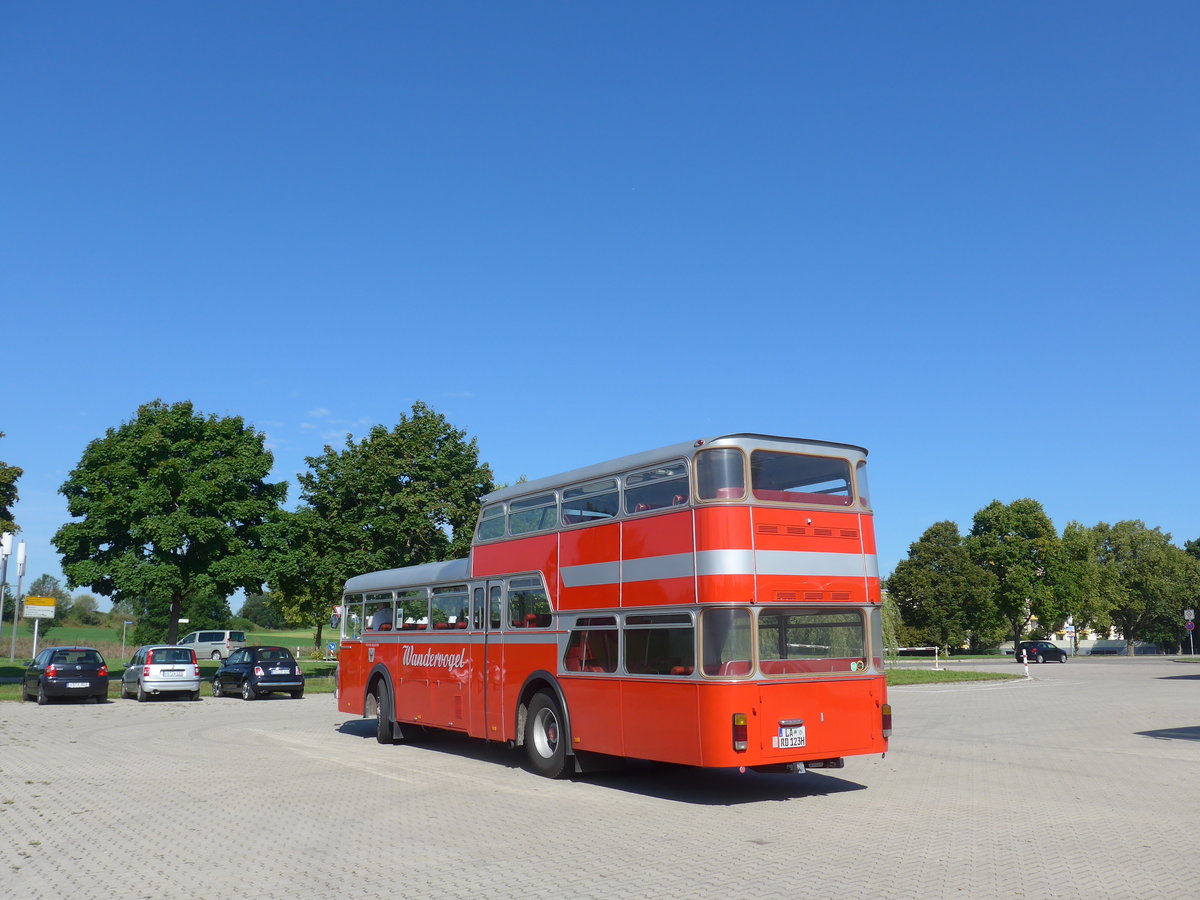 (183'895) - Radlmeier, Ergoldsbach - LA-RD 123H - FBW/Vetter-R&J Anderthalbdecker (ex FRAM Drachten/NL Nr. 20; ex Wespe, Altsttten; ex AFA Adelboden Nr. 4) am 23. August 2017 in Bad Drrheim, Garage Luschin