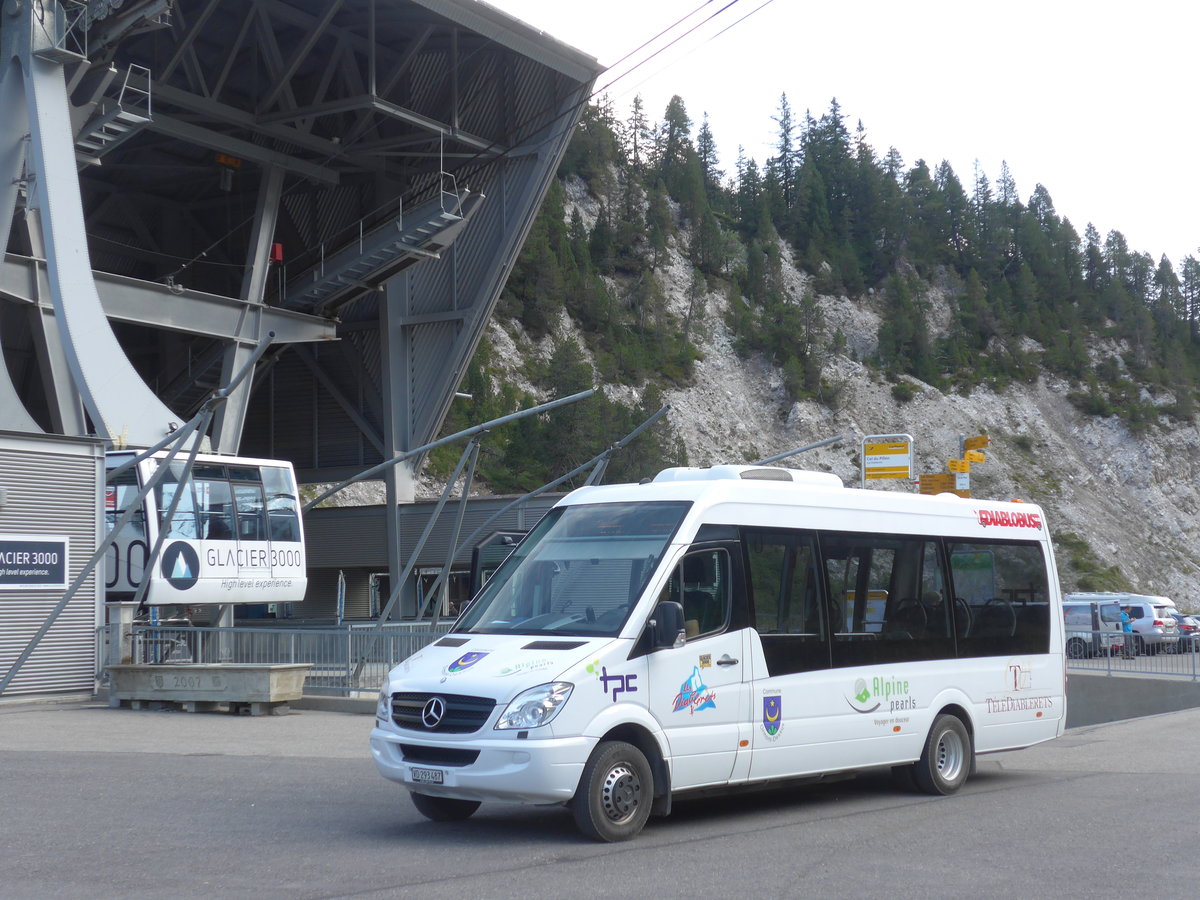 (183'970) - TPC Aigle - VD 293'487 - Mercedes am 24. August 2017 in Les Diablerets, Col du Pillon