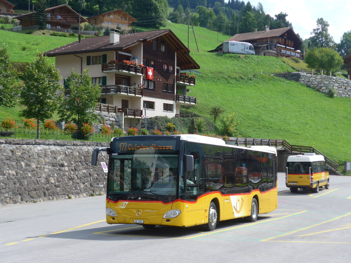 (183'986) - TPC Aigle - VD 1261 - Mercedes am 24. August 2017 beim Bahnhof Le Spey