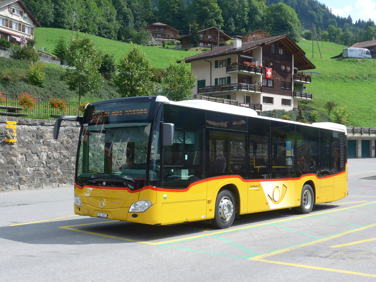 (183'987) - TPC Aigle - VD 1261 - Mercedes am 24. August 2017 beim Bahnhof Le Spey