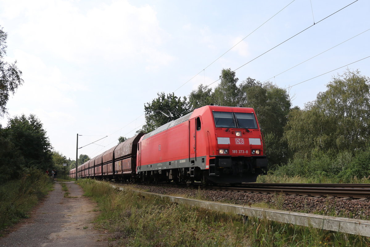 185 373 am 30. August 2019 bei Hamburg-Moorburg.