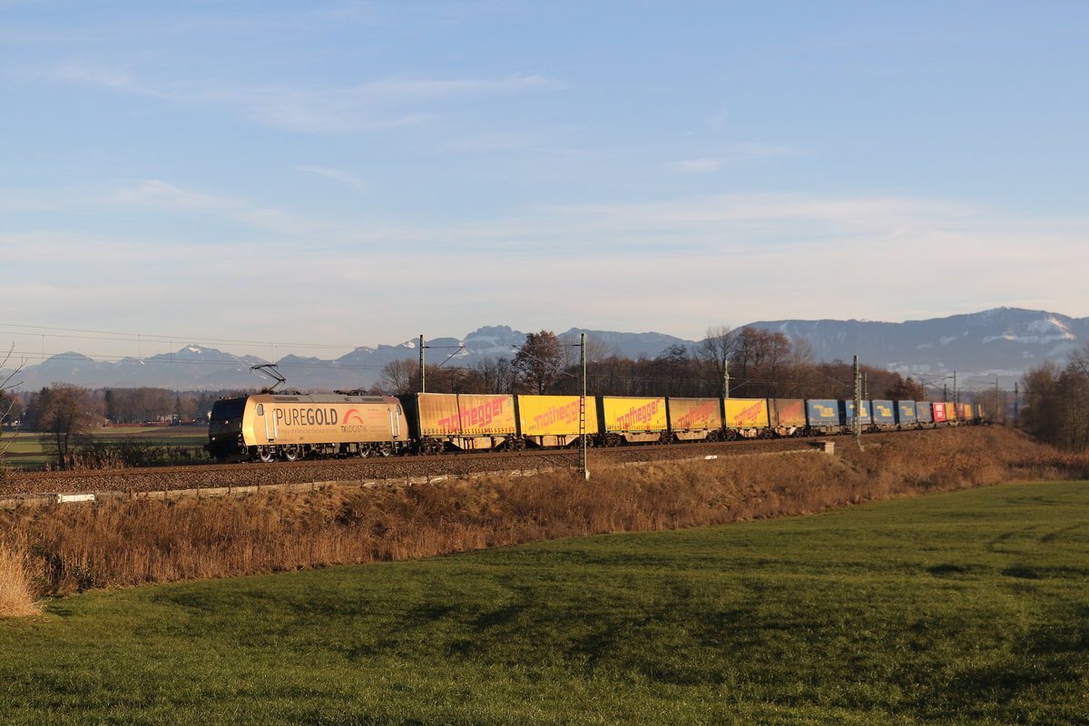 185 538  Pure Gold  von TX Logistik am 6. Dezember 2019 bei Rann.