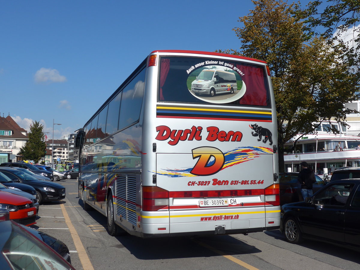 (185'190) - Dysli, Bern - Nr. 28/BE 30'392 - Setra am 24. September 2017 in Thun, CarTerminal