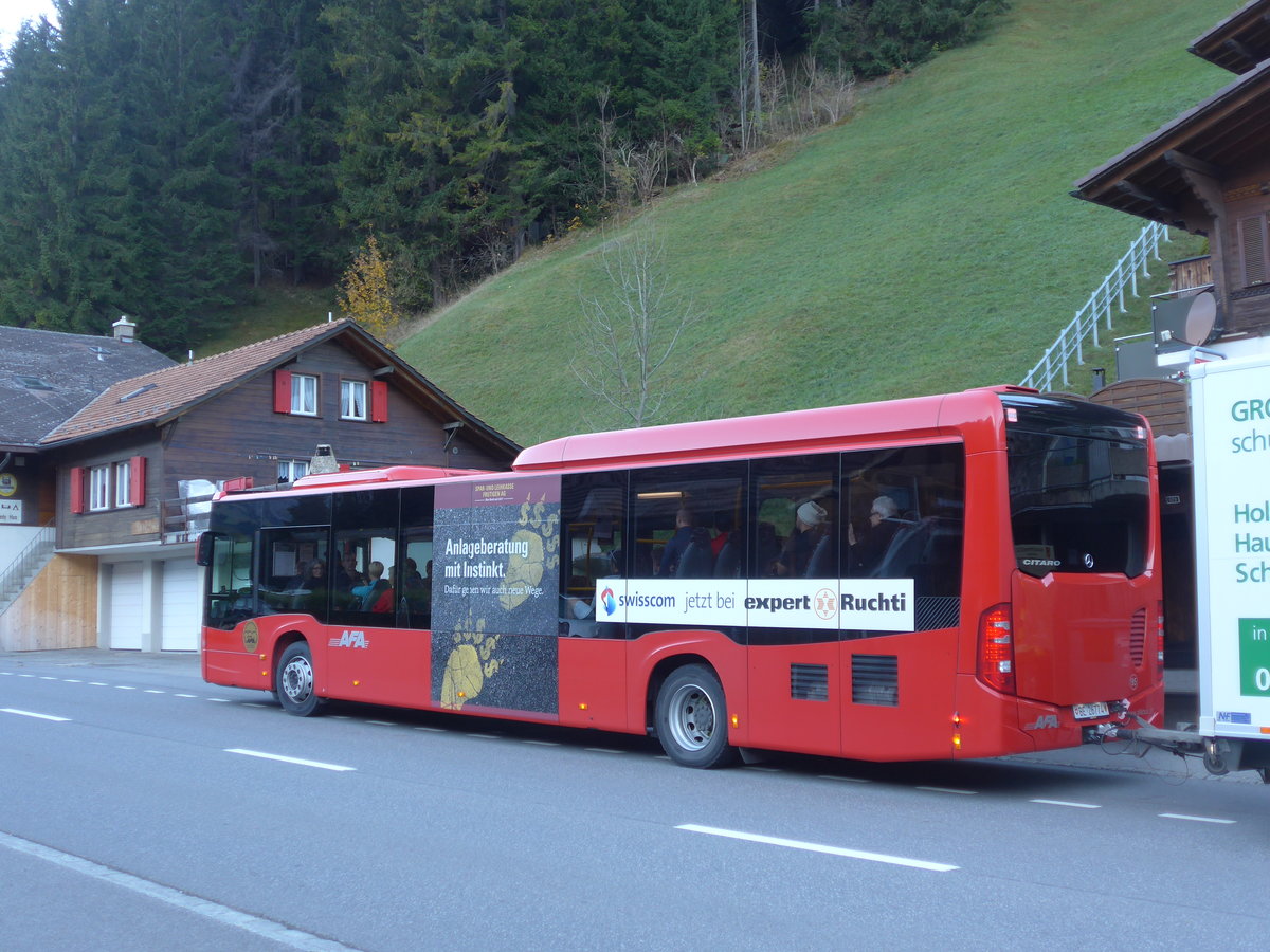 (185'819) - AFA Adelboden - Nr. 95/BE 26'774 - Mercedes am 15. Oktober 2017 in Adelboden, Margeli