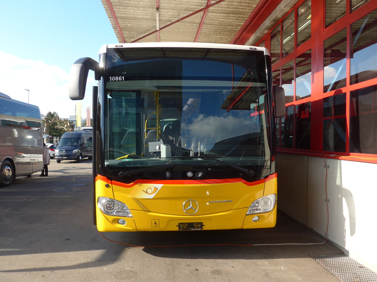 (186'195) - Amstein, Willisau - Mercedes am 3. November 2017 in Kloten, EvoBus